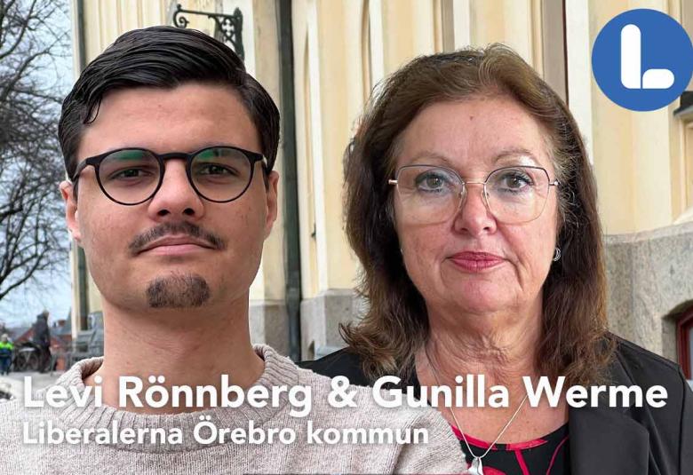 Levi Rönnberg och Gunilla Werme