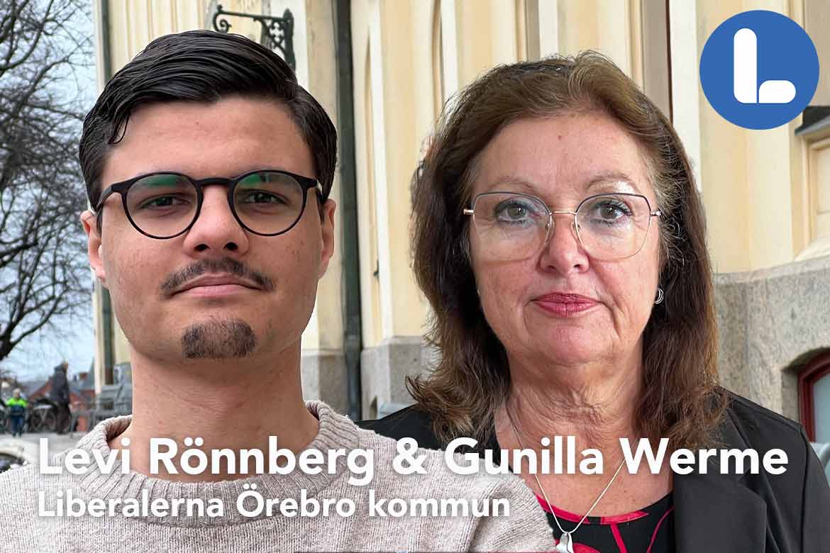 Levi Rönnberg och Gunilla Werme