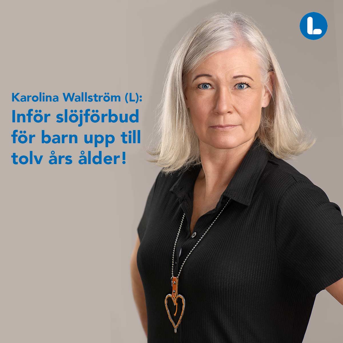 Karolina Wallström (L): Inför slöjförbud!