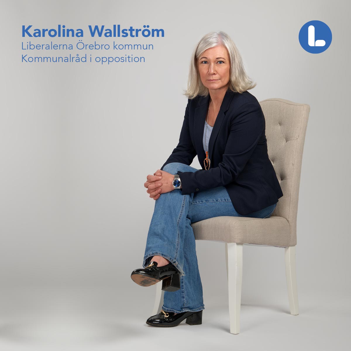 Kommunalråd Karolina Wallström (L)