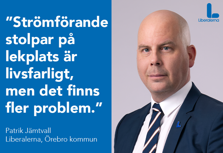 Patrik Jämtvall Liberalerna Örebro kommun 2:e vice ordförande Programnämnd Samhällsbyggnad