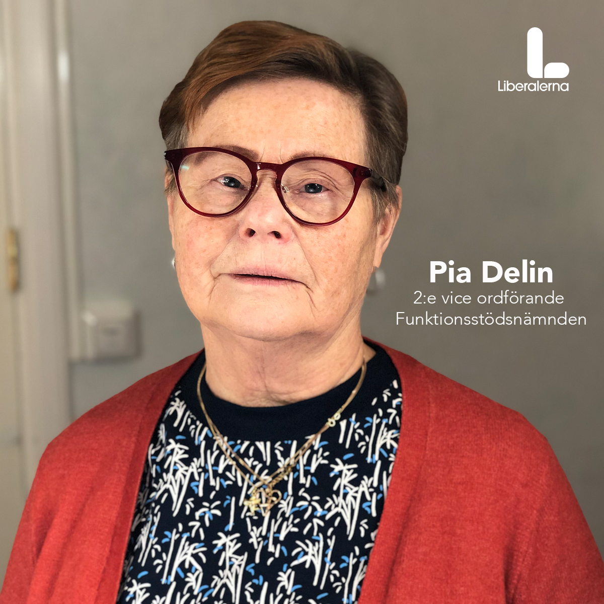 Pia Delin Liberalerna Örebro kommun 2:e vice ordförande Funktionsstödsnämnden