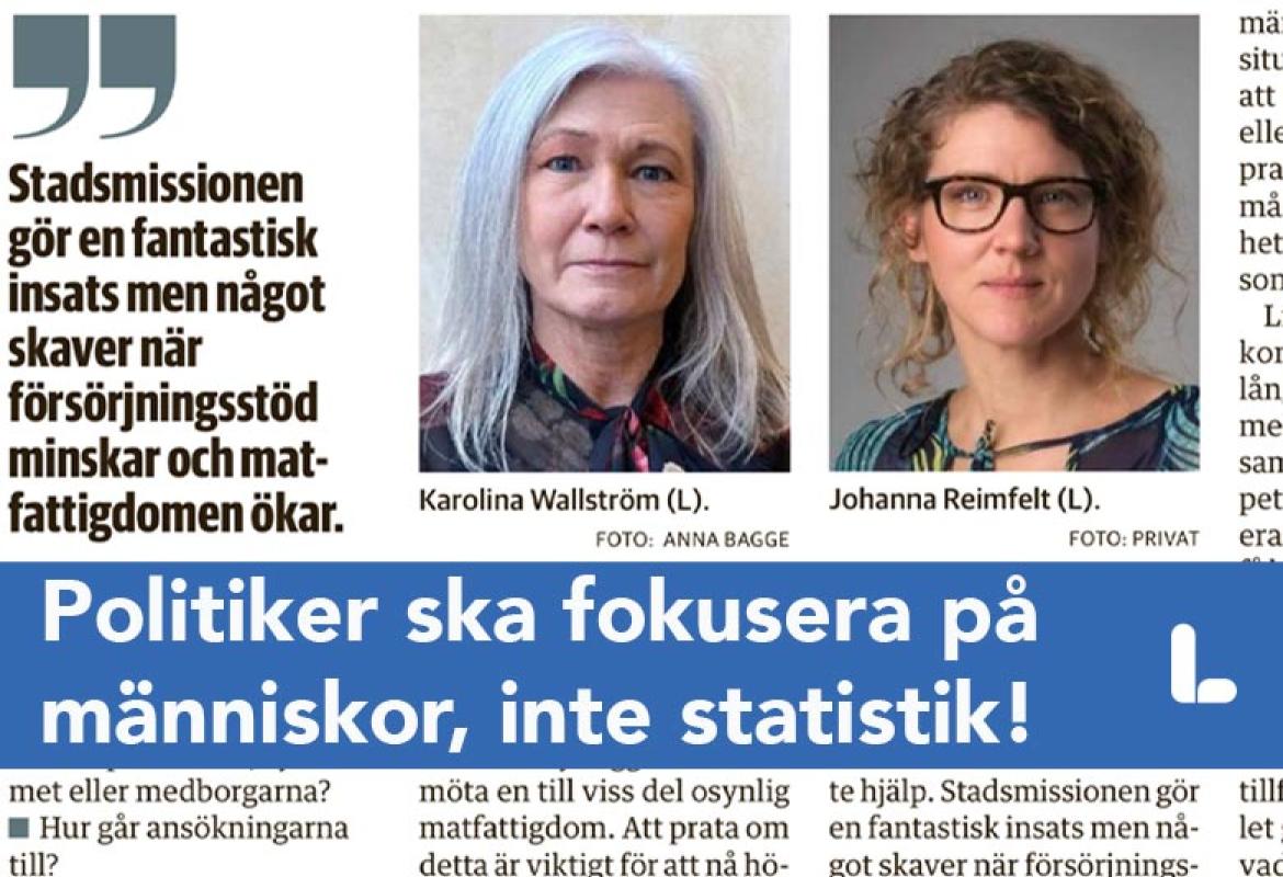 Karolina Wallström och Johanna Reimfelt