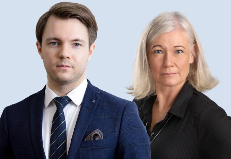 Willhelm Sundman och Karolina Wallström