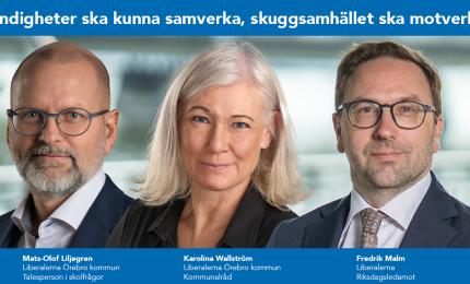 Fredrik Malm, Karolina Wallström och Mats-Olof Liljegren skriver om lagstiftningen om informationsutbyte