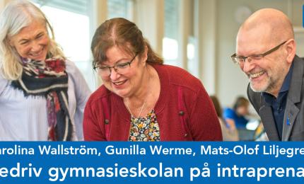 Bedriv gymnasieskolan på intraprenad