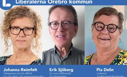 Johanna Reimfelt, Erik Sjöberg och Pia Delin