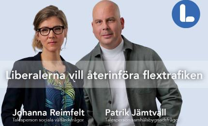 Johanna Reimfelt och Patrik Jämtvall