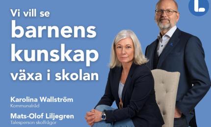 Karolina Wallström och Mats-Olof Liljegren