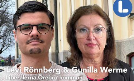 Gunilla Werme och Levi Rönnberg 