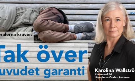 Inför Tak-över-huvudet-garanti KAROLINA WALLSTRÖM