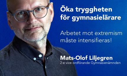 Mats-Olof Liljegren, Liberalerna 2:e vice ordförande Gymnasienämnden
