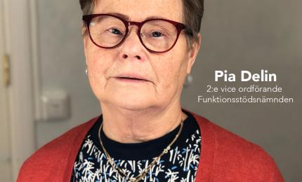 Pia Delin Liberalerna Örebro  2:e vice ordförande Funktionsstödsnämnden