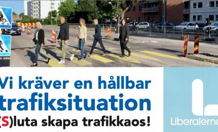 Vi kräver en hållbar trafiksituation - (S)luta skapa trafikkaos!