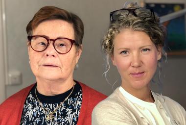 Pia Delin Delin och Johanna Reimfelt